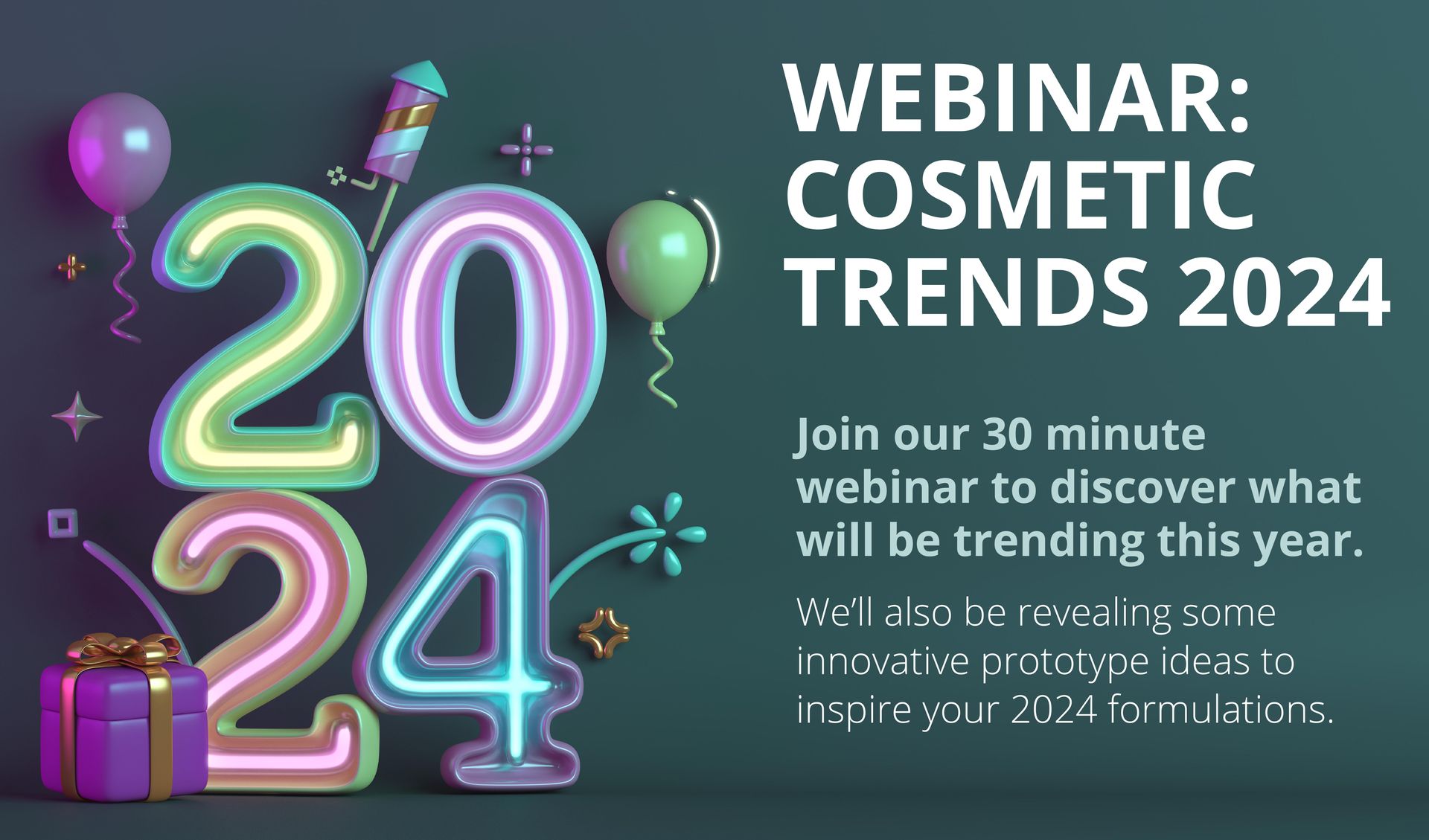 Cosmetic Trends 2024 Webinar with Alchemy Ingredients IPM